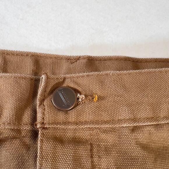 Dickies Canvas Carpenter Shorts Mens 42W Relaxed Fit Tough As Nails 100% Cotton - Picture 3 of 12